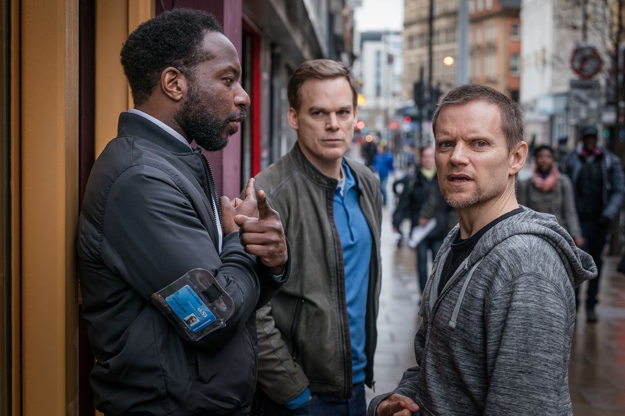 Michael C. Hall in 'Safe'Credit: Ben Blackall/Netflix