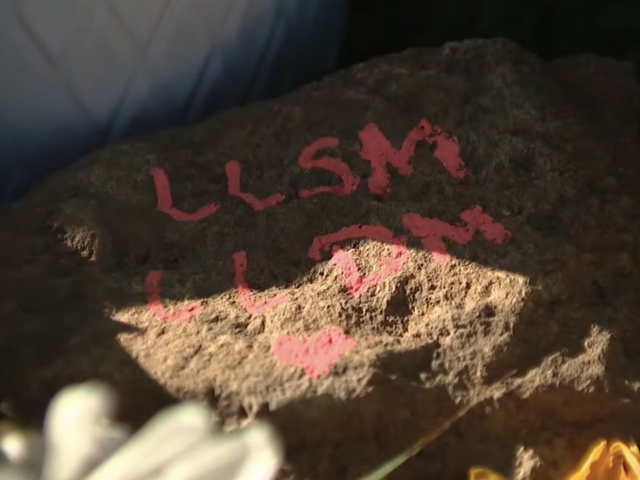 A tribute left to Sam MusgraveCredit: Fox4