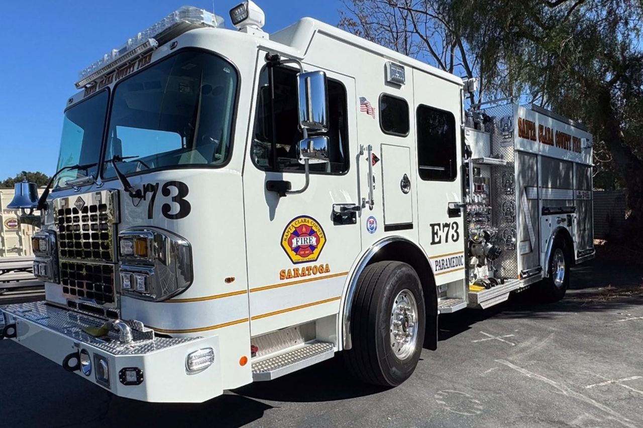 Santa Clara County Fire Department truck A Santa Clara County Fire Department truck (stock image)Credit: Santa Clara County Fire Department/Facebook