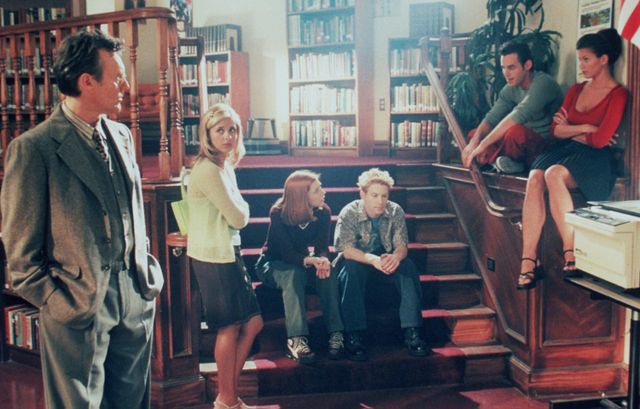 The cast of 'Buffy the Vampire Slayer' in 1998Credit: Getty
