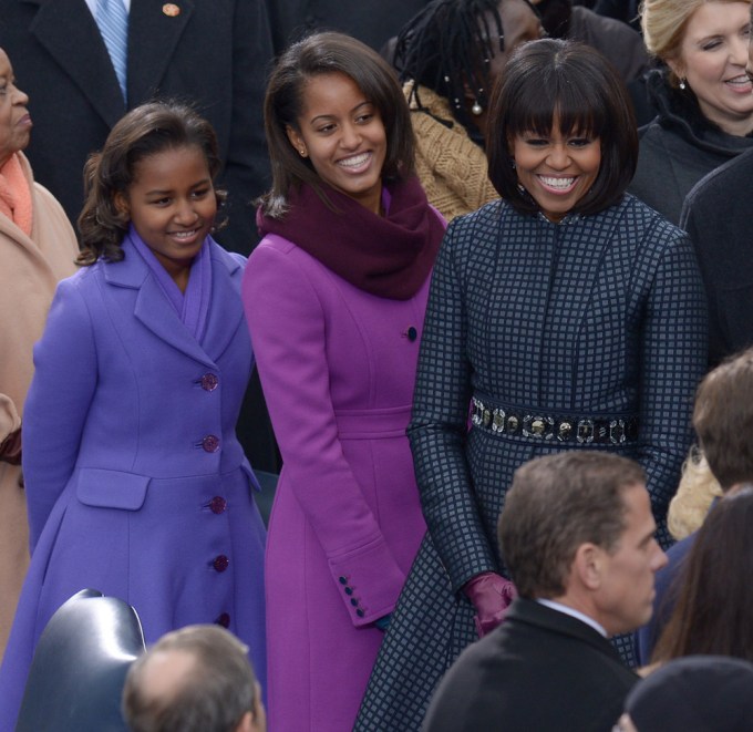 The Obama Women At The President’s Second Swearing In