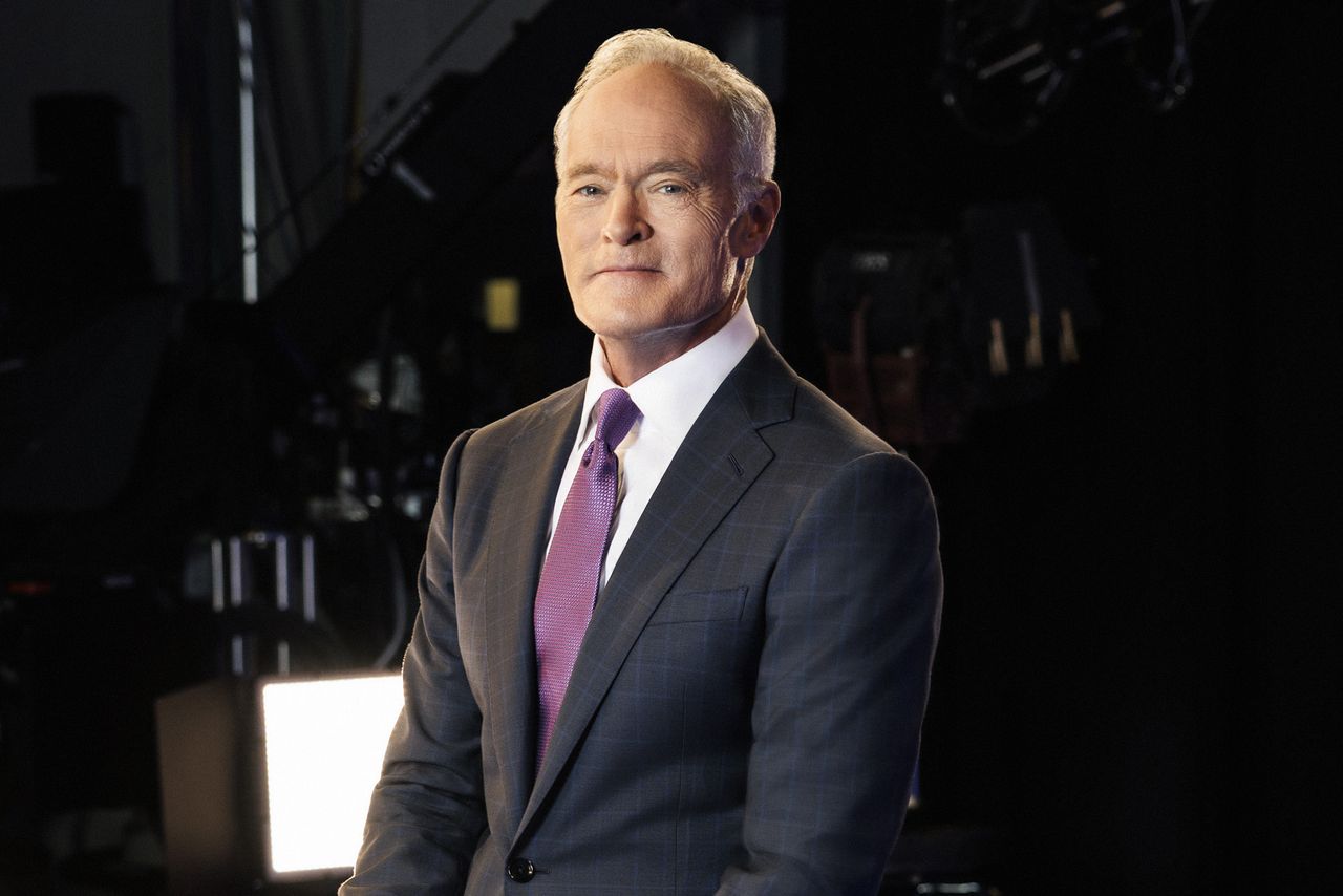 Scott Pelley.Credit: Michele Crowe/CBS News via Getty