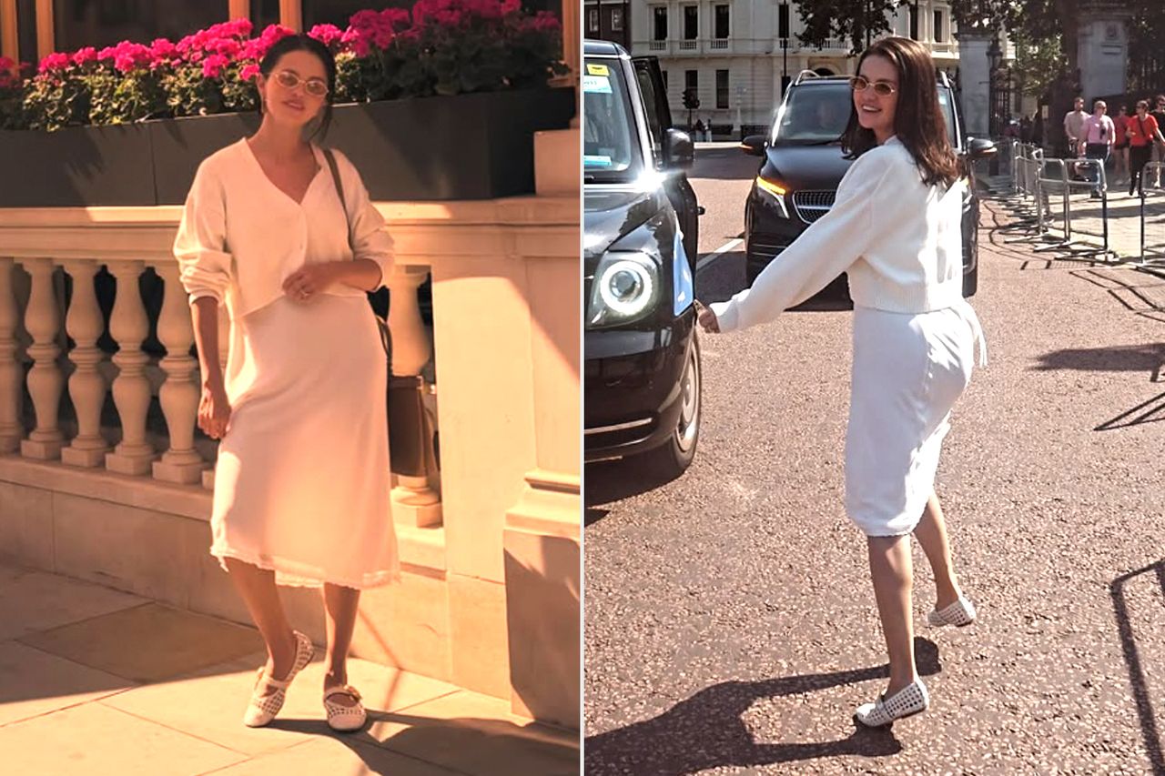 Selena Gomez white outfit. Credit: Selena Gomez/Instagram
