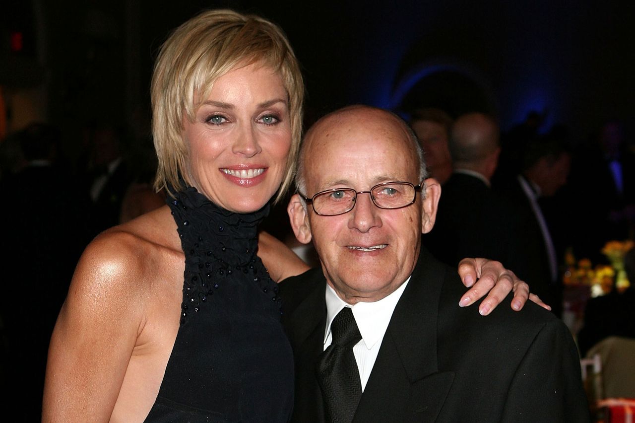 Sharon Stone and her father Joseph StoneCredit: Chad Buchanan/Getty