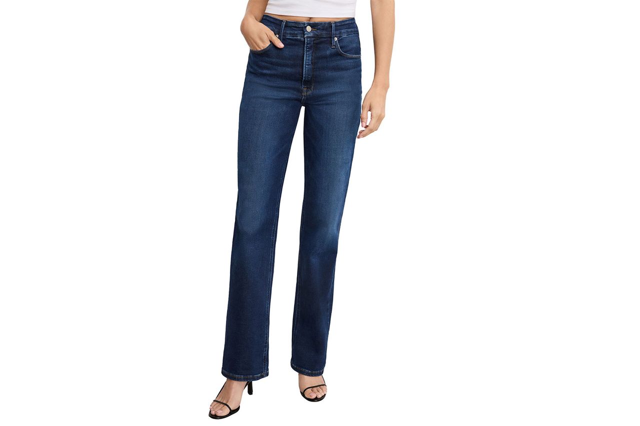 Soft-Tech Straight Leg Jeans Credit: Nordstrom