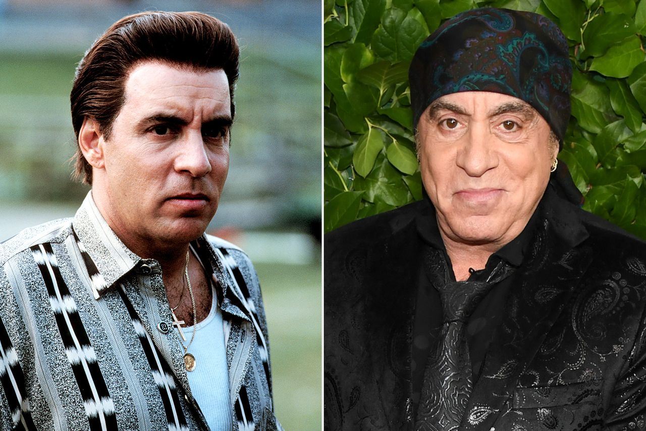 Steven Van Zandt in The Sopranos; Steven Van Zandt on December 01, 2025 in New York, New York.Credit: HBO/Courtesy: Everett Collection; Kristina Bumphrey/WWD via Getty