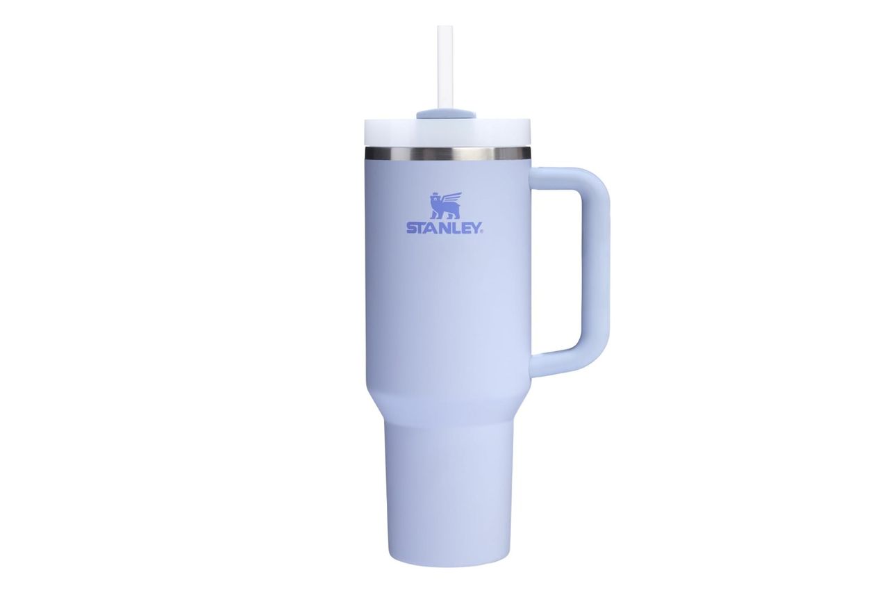 STANLEY Quencher H2.0 Tumbler with Handle and Straw 40 oz Dew Drop Credit: Amazon