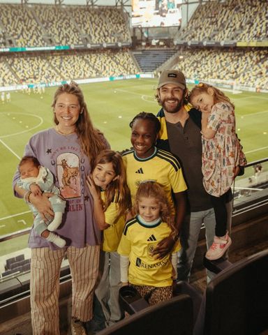 Thomas Rhett with his wife Lauren and kidsCredit: Thomas Rhett/Instagram