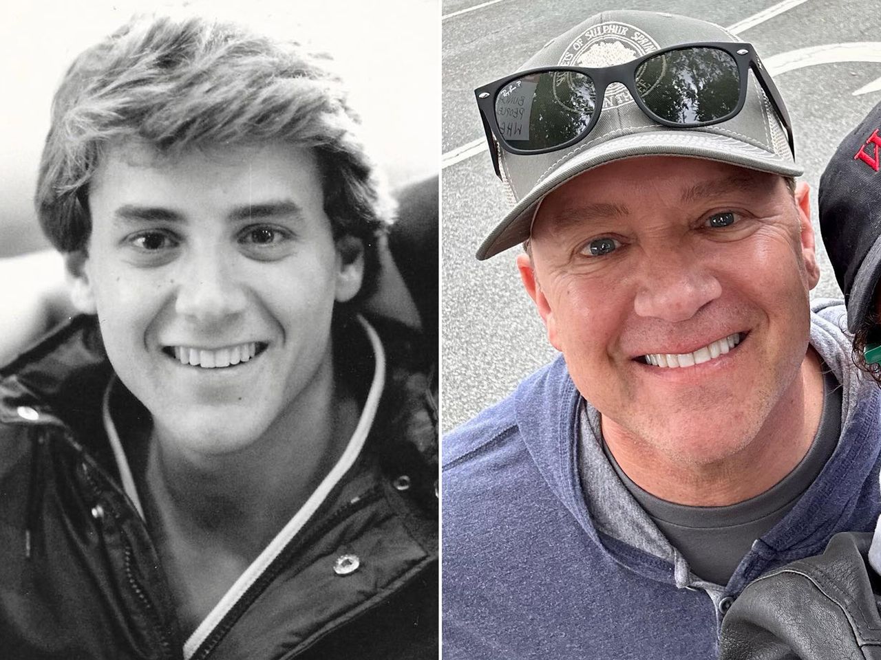 Tony O'Dell in The Karate Kid From left: Tony O'Dell as Jimmy on the set of 1984's 'The Karate Kid'; Tony O'Dell poses for a selfie shared on Instagram on May 9, 2023Credit: Tony O'Dell Instagram