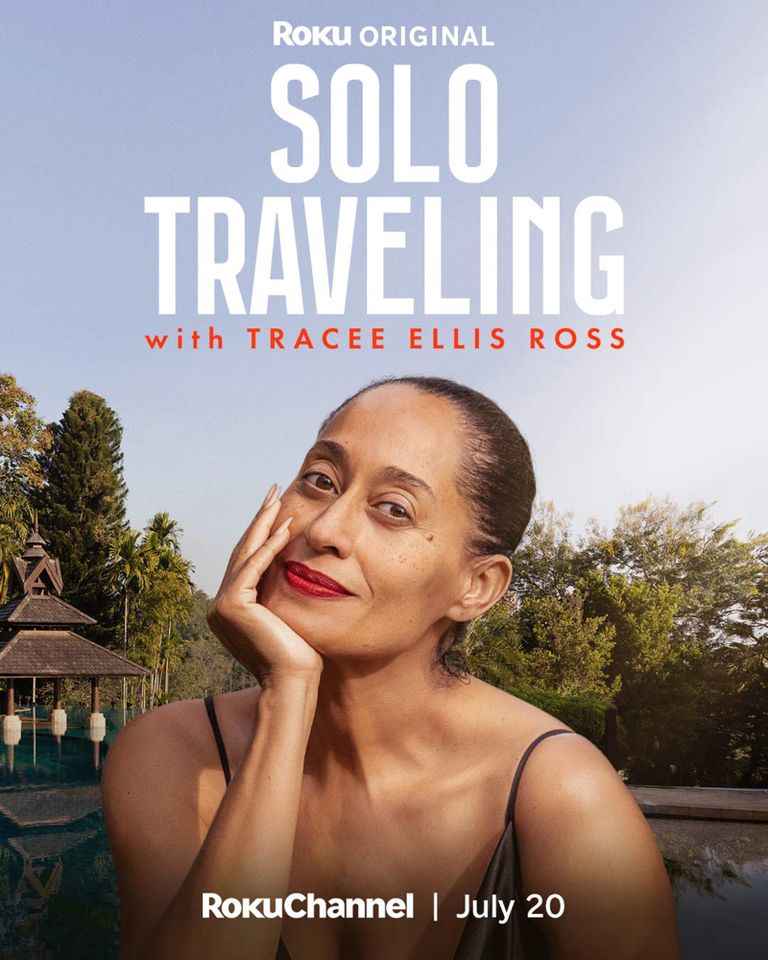 Tracee Ellis Ross in Season 2 of Solo Traveling with Tracee Ellis Ross Tracee Ellis Ross in season 2 of 'Solo Traveling'Credit: The Roku Channel