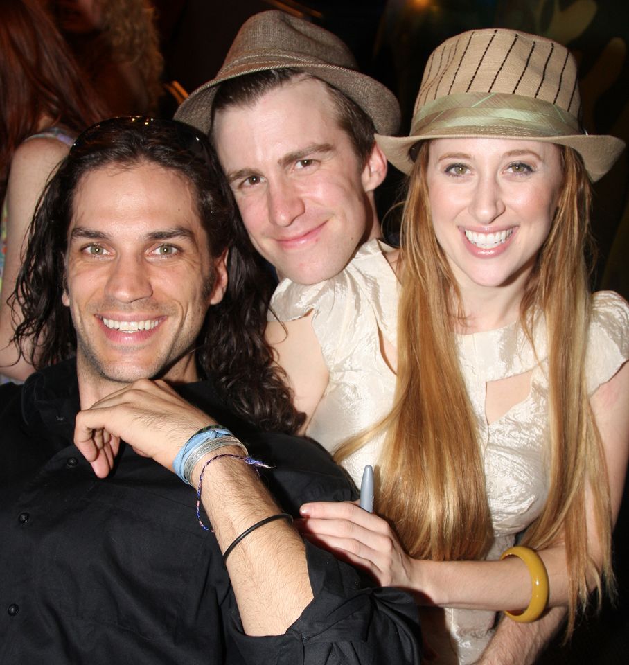 Swenson, Gavin Creel and Caissie Levy at the cast recording signing for 'Hair' on June 23, 2009 in New York CityCredit: Bruce Glikas/FilmMagic
