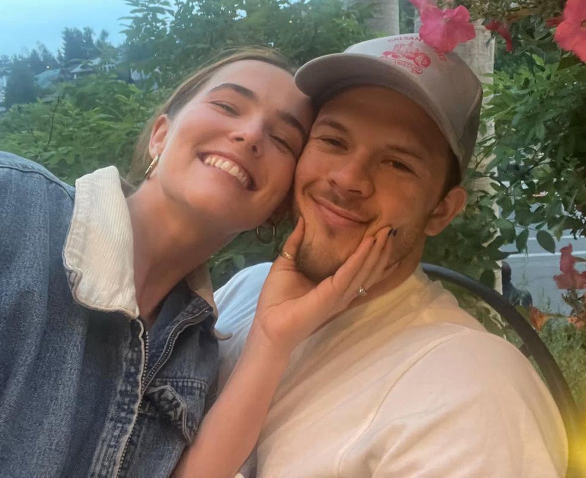 Zoey Deutch and Jimmy Tatro in 2021
