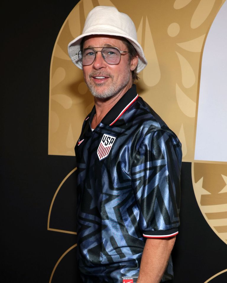Brad Pitt attends the FIFA World Cup 2026Credit: FIFA via Getty