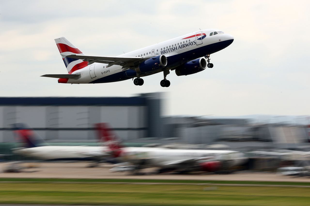 A British Airways planeCredit: Peter Nicholls/Getty