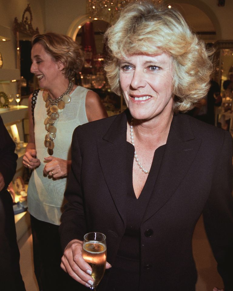 Camilla Parker Bowles Camilla at a London party in 1998Credit: Dave Benett/Getty