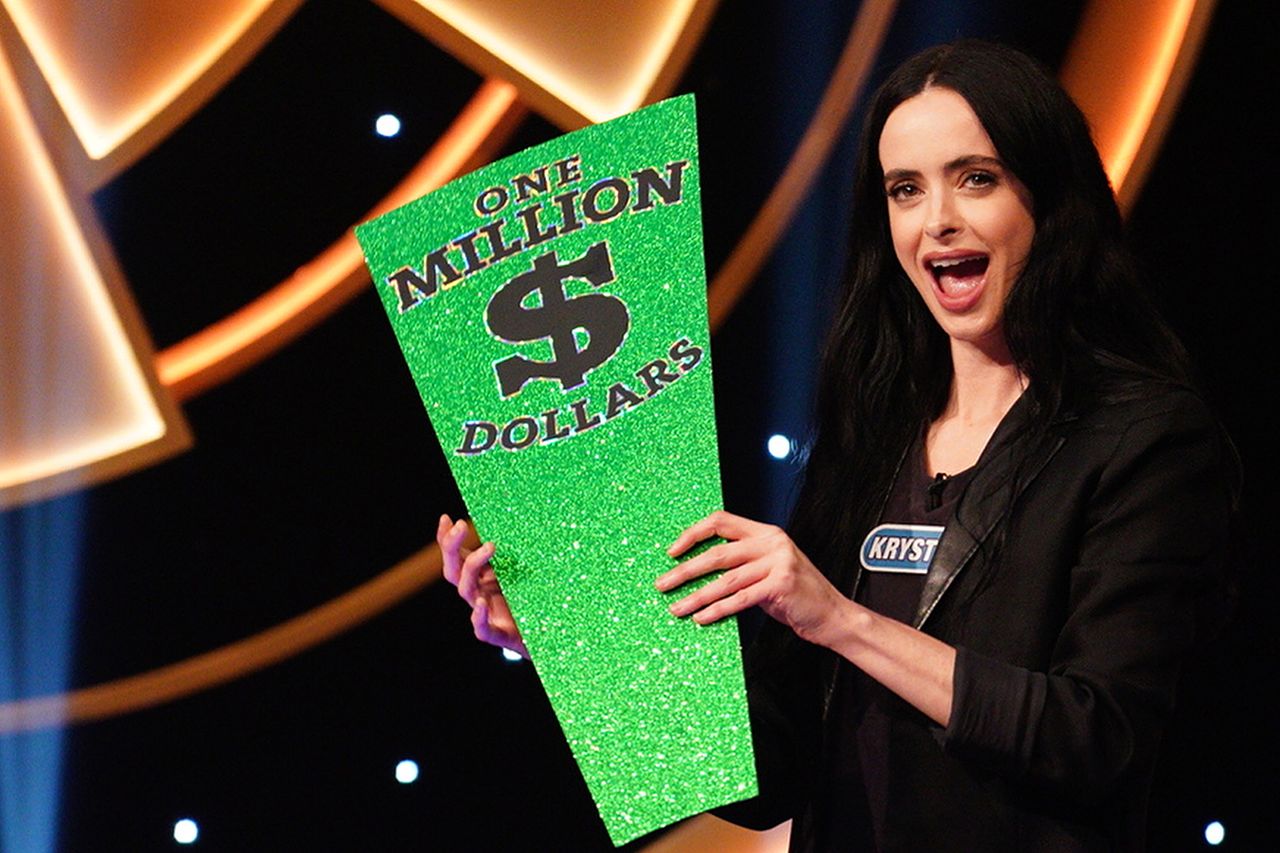 Krysten Ritter on ‘Celebrity Wheel of Fortune’Credit: Christopher Willard/Disney via Getty