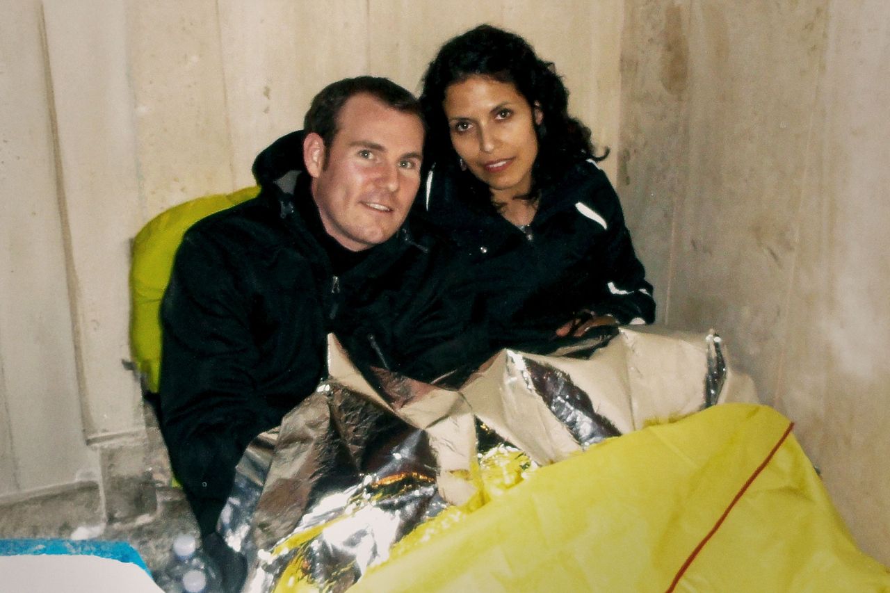 A photo of Nicholas Taliaferro and Patricia “Patty” Sandoval shown in ‘Shipwrecked: Nightmare at Sea’Credit: Courtesy Netflix