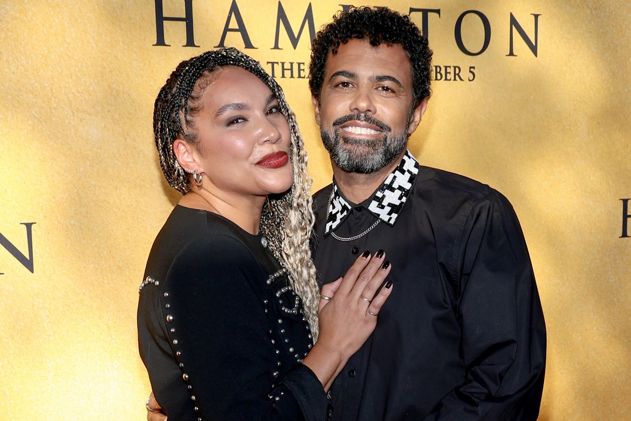 Emmy Raver-Lampman and Daveed Diggs Emmy Raver-Lampman and Daveed Diggs in New York City on Sept. 3, 2025Credit: Dimitrios Kambouris/Getty