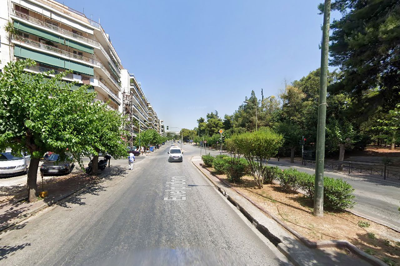 Evelpidon Road in the Kypseli neighborhood of Athens, Greece A photo of Evelpidon Street in the Kypseli neighborhood of Athens, GreeceCredit: Google Maps