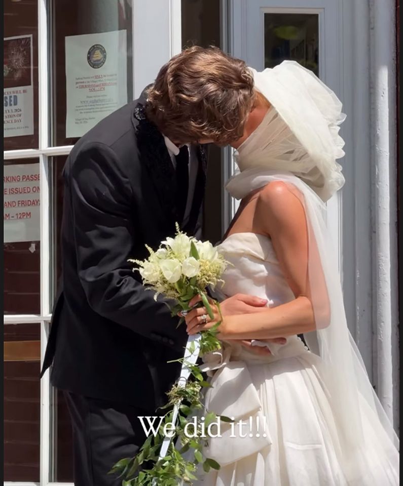 Reed Williams and Halley Kate are married.Credit: Halley Kate/Instagram