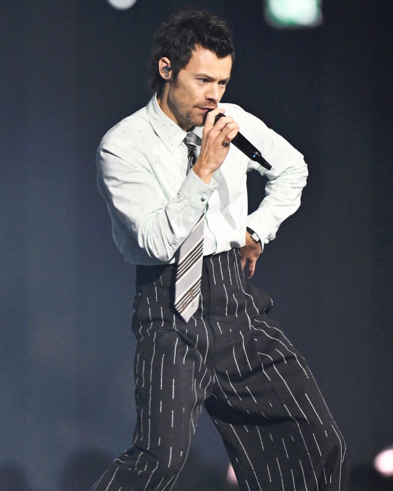 Harry Styles performs 'Aperture' on stage during The BRIT Awards 2026 Harry Styles in February 2026 in Manchester, EnglandCredit: Gareth Cattermole/Getty