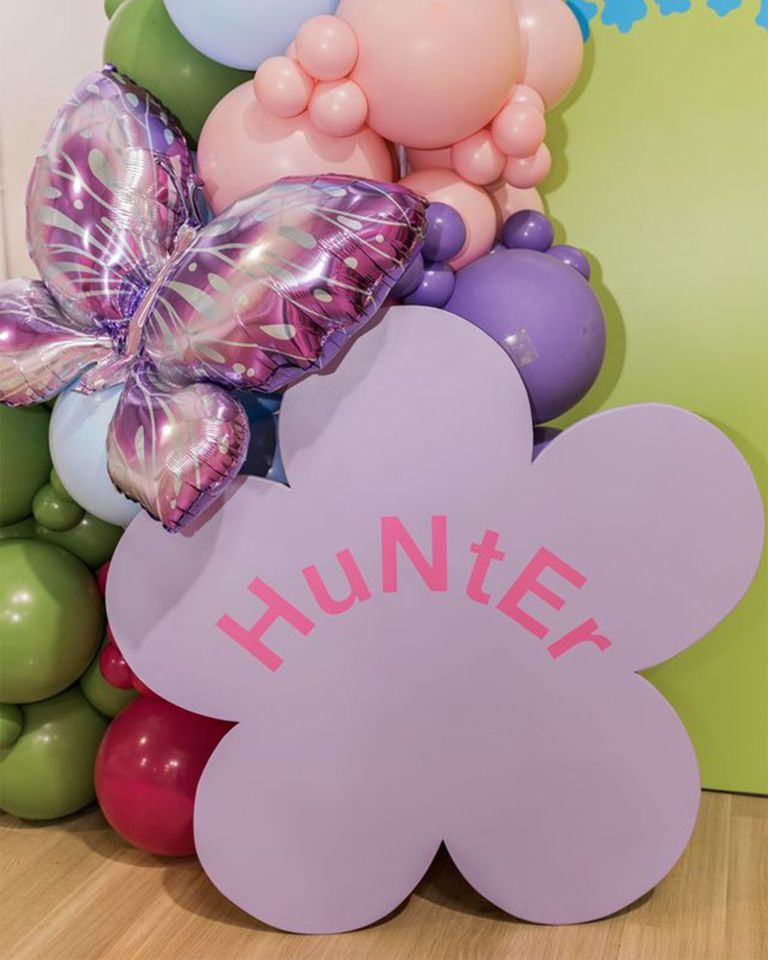 Decor at Hunter’s birthday party.Credit: Ina Ivanova