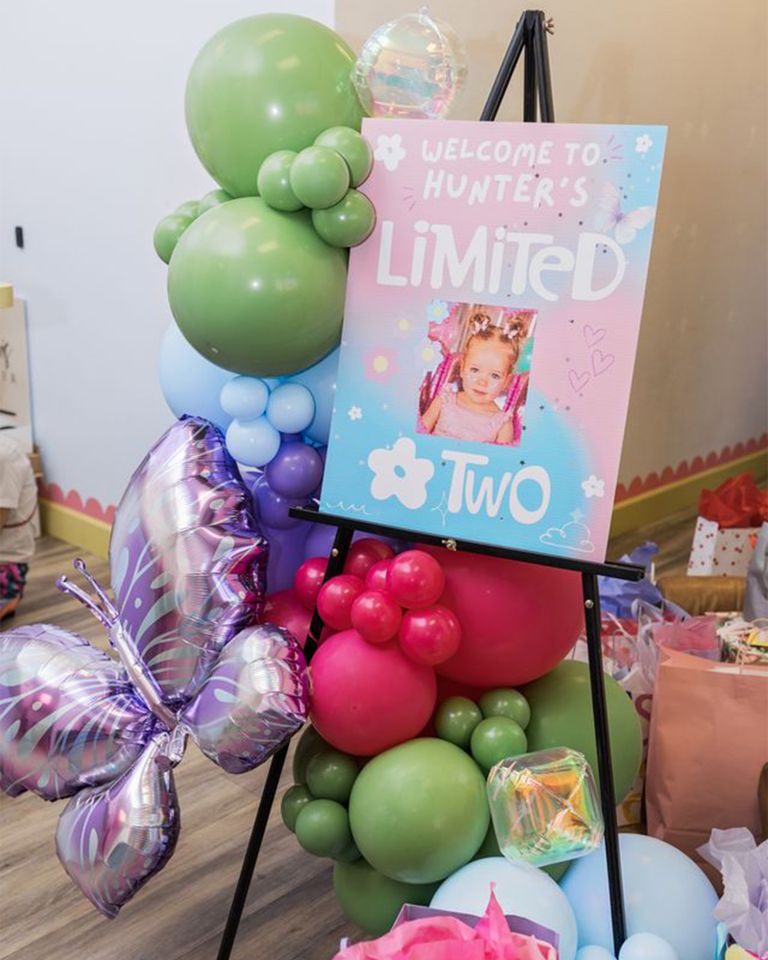Hunter’s ‘Limited Two’ birthday party.Credit: Ina Ivanova