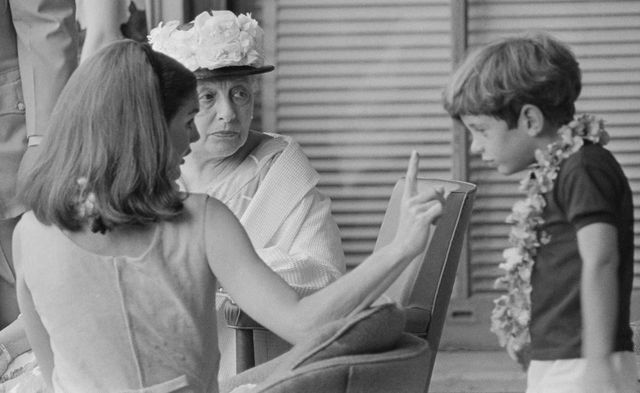 Jackie Kennedy and JFK Jr.Credit: Bettmann Archive/Getty