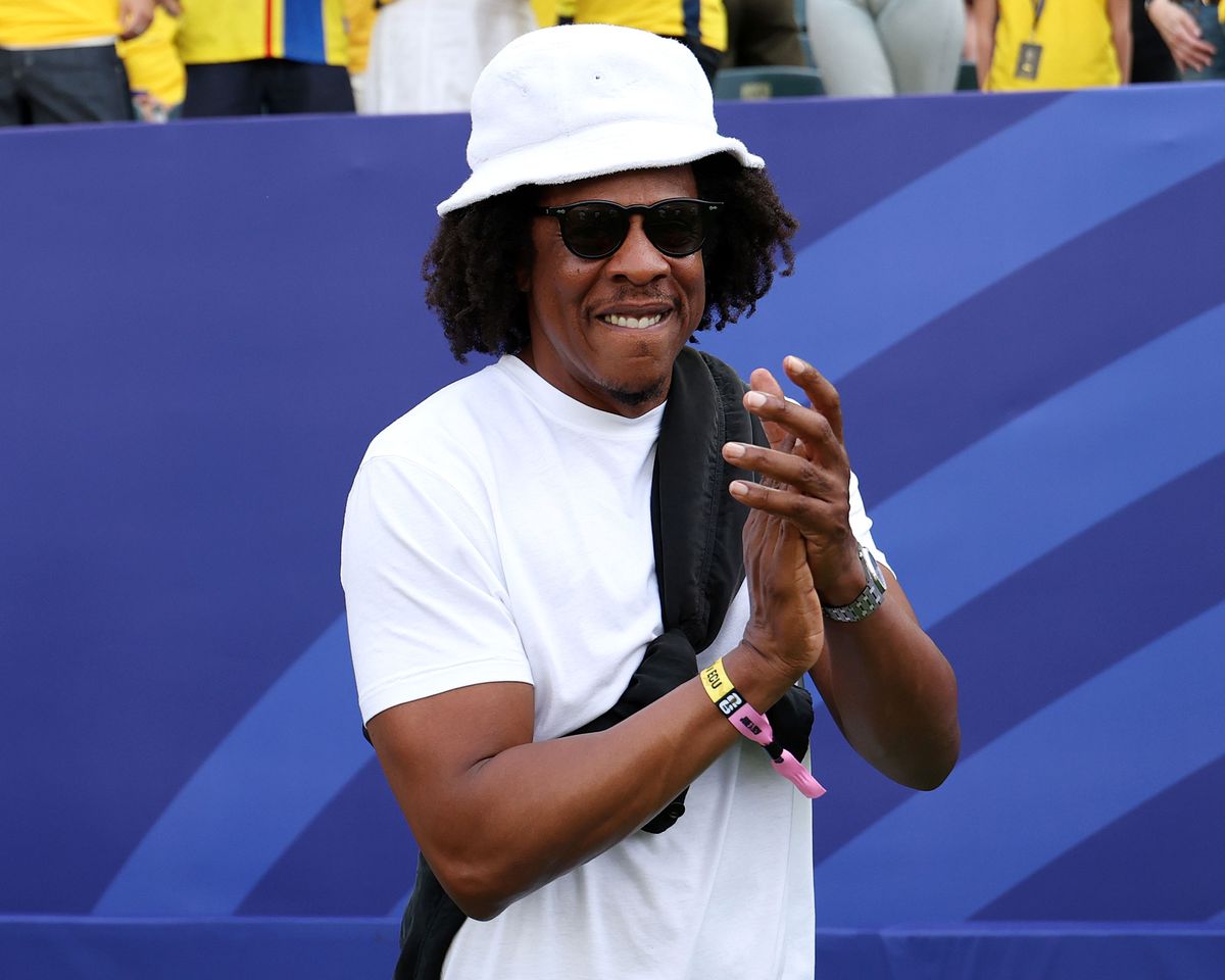 Jay-Z is seen before the FIFA World Cup 2026 Group E match between Cote D'Ivoire and Ecuador at Philadelphia Stadium on June 14, 2026Credit: FIFA via Getty