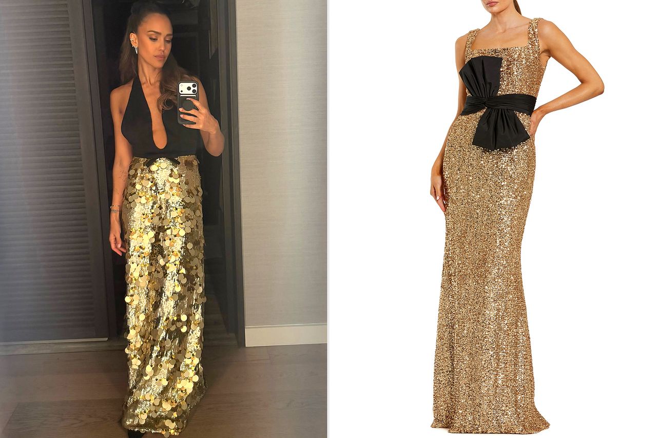 Jessica Alba Taylor Swift wedding outfit Credit: Jessica Alba/Instagram; Amazon