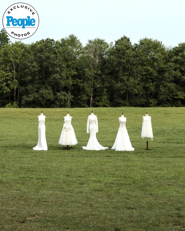 Jessica Vosk’s five wedding weekend dressesCredit: Laurel Hinton