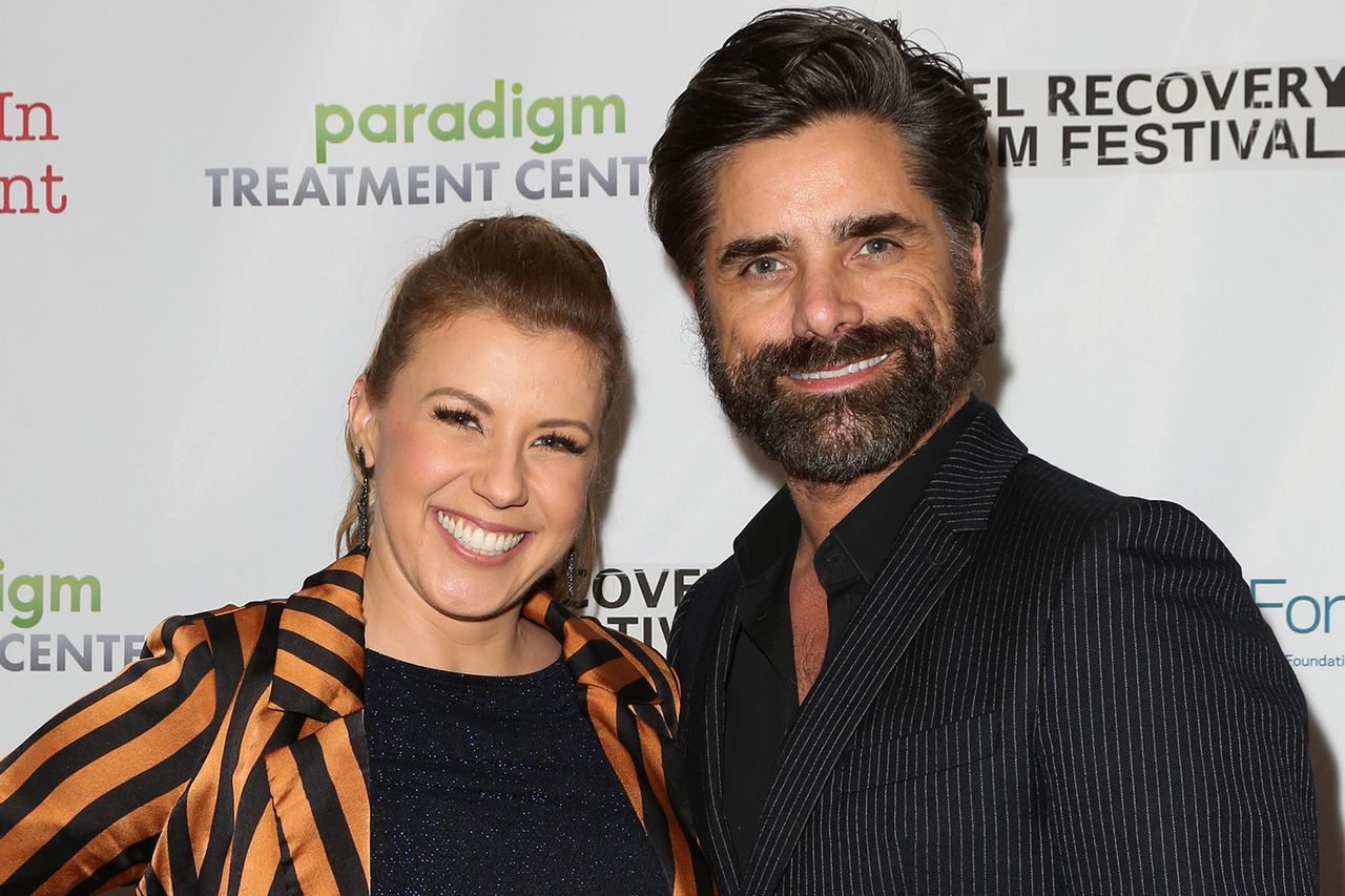 Jodie Sweetin and John Stamos attend the 10th Annual Experience, Strength And Hope Awards at Skirball Cultural Center on February 28, 2019 in Los Angeles, California. Jodie Sweetin and John Stamos at the 10th Experience, Strength and Hope Awards in L.A. in 2019Credit: Paul Archuleta/Getty