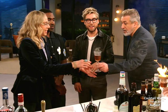 Lance Bass and Joey Fatone Host New Competition Series Cocktail Wars Lance Bass and Joey Fatone Host New Competition Series Cocktail WarsCredit: E! Entertainment