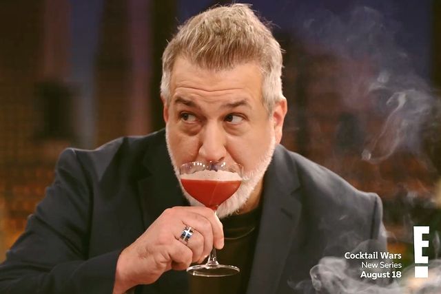 Lance Bass and Joey Fatone Host New Competition Series Cocktail Wars Joey Fatone in an episode of ‘Cocktail Wars’Credit: E! Entertainment