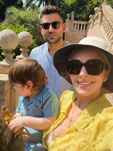 Lindsay Lohan with husband Bader Shammas and son Luai Lindsay Lohan, son Luai, and husband Bader Shammas (stock image).Credit: Lindsay Lohan/Instagram