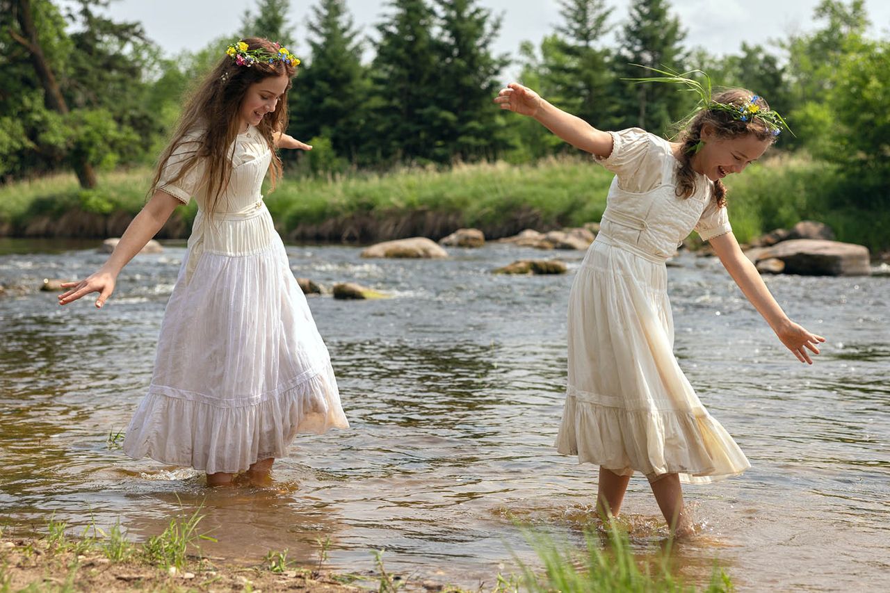 Skywalker Hughes and Alice Halsey on ‘Little House on the Prairie’Credit: Eric Zachanowich/Netflix