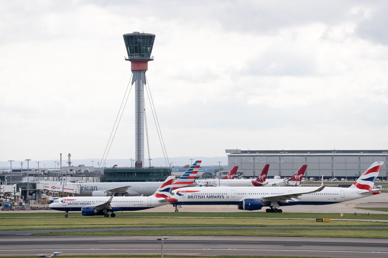 British Airways planes at London’s Heathrow AirportCredit: Stefan Rousseau/PA Images/Getty