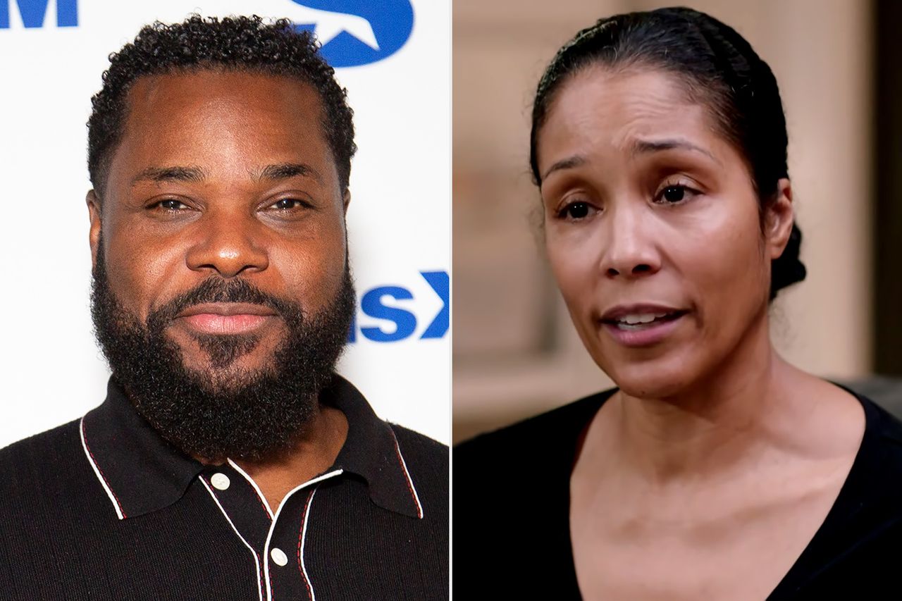 Malcolm-Jamal Warner visits SiriusXM Studios on June 11, 2024 in New York City; Malcolm-Jamal Warner's widow Tenisha Warner on CBS Mornings Malcolm-Jamal Warner in June 2024; and Tenisha Warner in July 2026Credit: Santiago Felipe/Getty; CBS