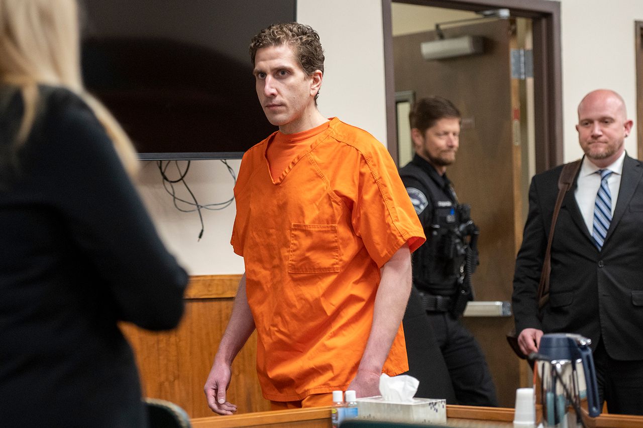 Bryan Kohberger enters the courtroom for his arraignment on May 22, 2023, in Moscow, IdahoCredit: Zach Wilkinson-Pool/Getty