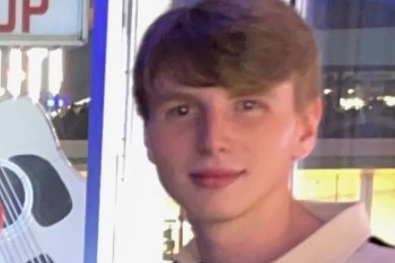 Missing Student Riley Strain Seen Stumbling on Surveillance Video Night He Went Missing Riley Strain.Credit: Metro Nashville PD