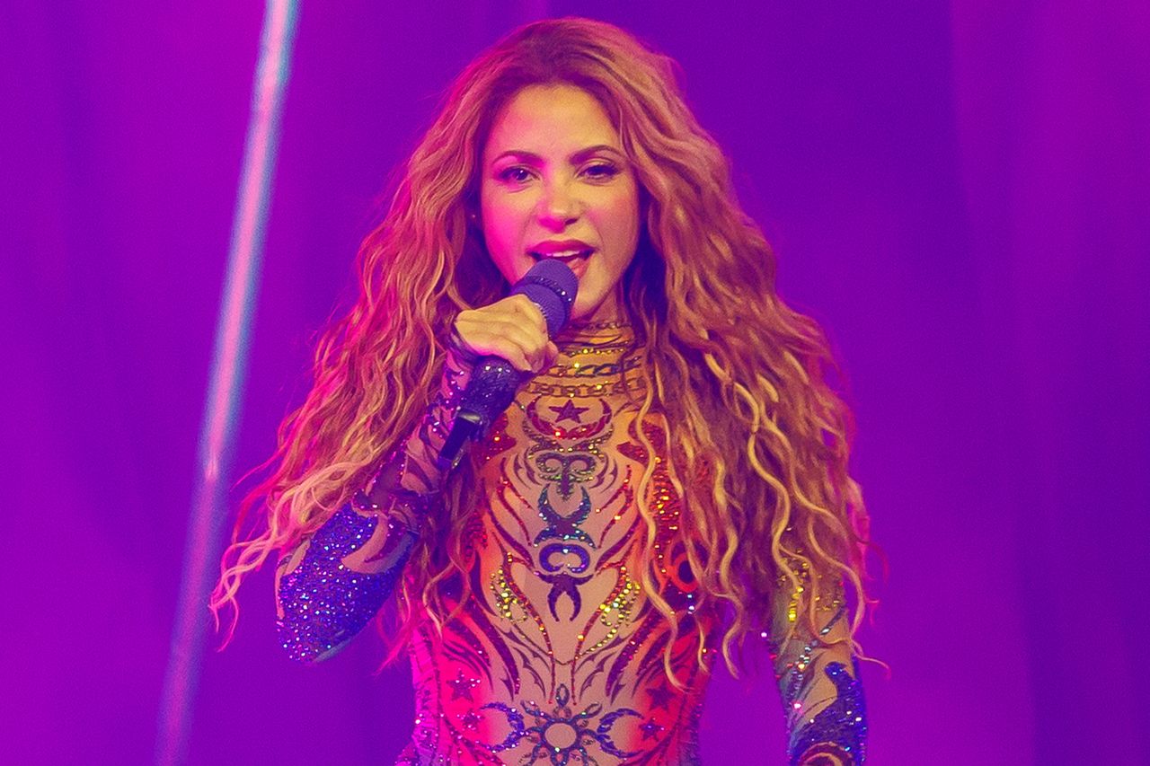 Shakira performs during the SHAKIRA Shakira (here in June 2026) will perform at the World Cup Final halftime showCredit: Christopher Polk/Billboard via Getty
