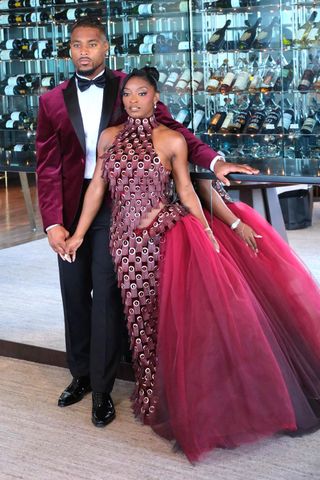 Simone Biles and Jonathan Owens attend Taylor Swift and Travis Kelce’s weddingCredit: Simone Biles/Instagram
