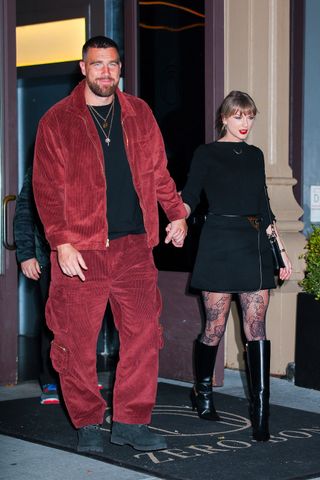 Taylor Swift and Travis Kelce seen in NoHo on November 06, 2025 in New York City. Travis Kelce and Taylor Swift in N.Y.C. in November 2025Credit: Aeon/GC Images