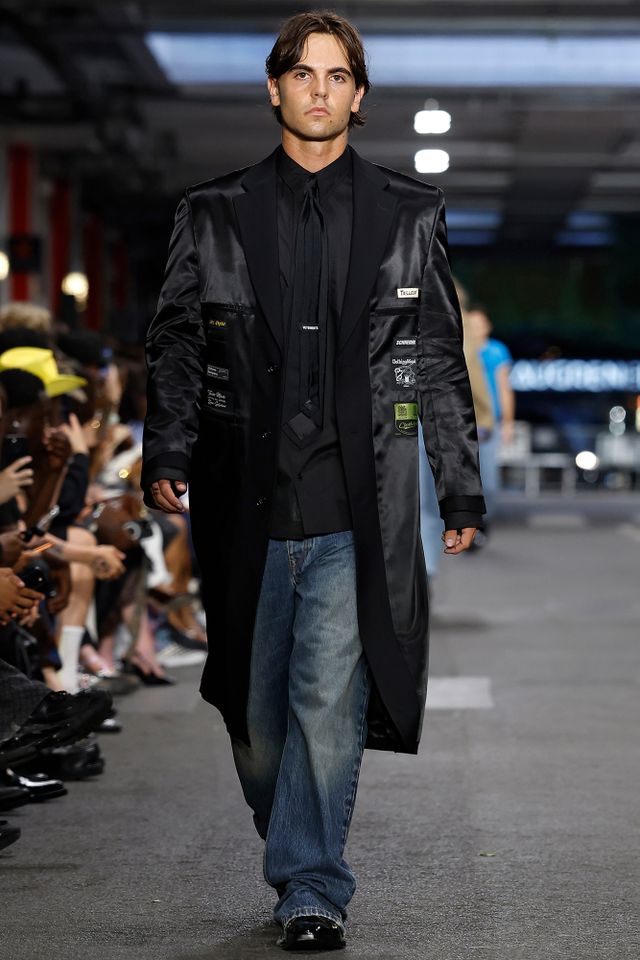 Sean Preston Federline walks the runway during the Vetements Menswear Spring/Summer 2027 show as part of Paris Fashion Week on June 26, 2026 in Paris, France. Sean Preston walks the runway in Paris on June 26, 2026Credit: Estrop/Getty