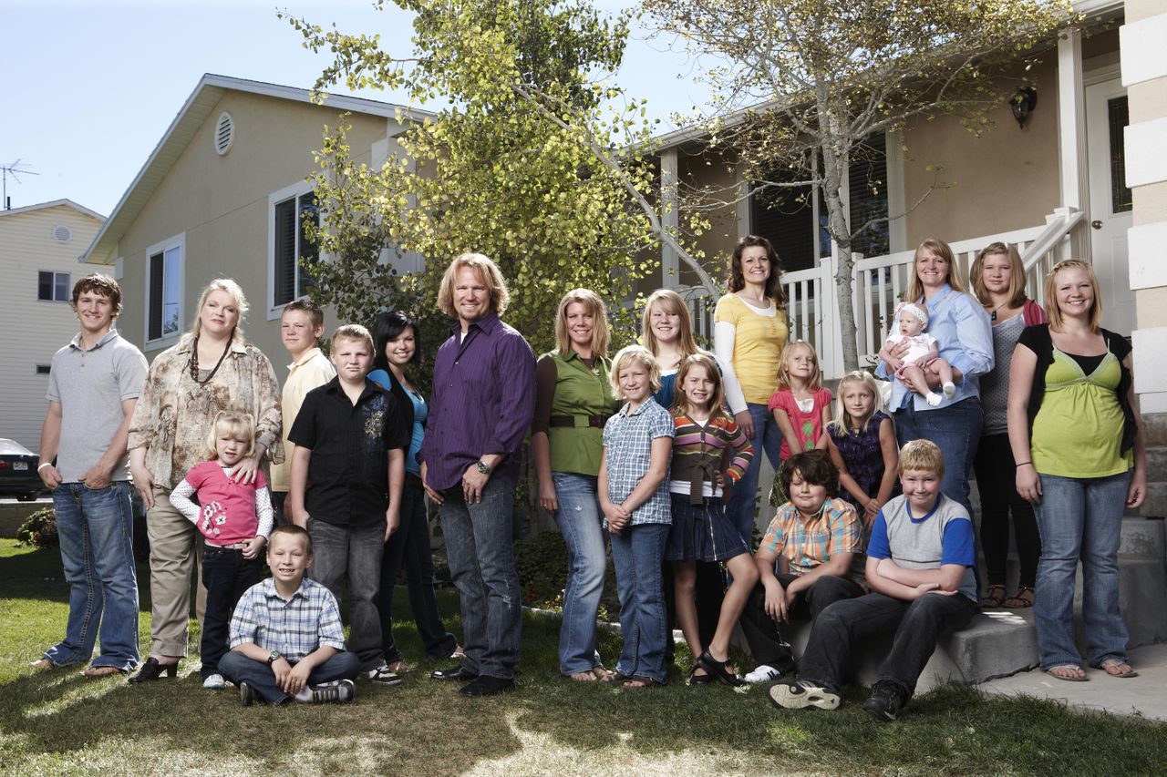 Janelle Brown, Kody Brown, Meri Brown, Robyn Brown, Christine Brown and their children. Janelle Brown, Kody Brown, Meri Brown, Robyn Brown, Christine Brown and their children.Credit: Shutterstock