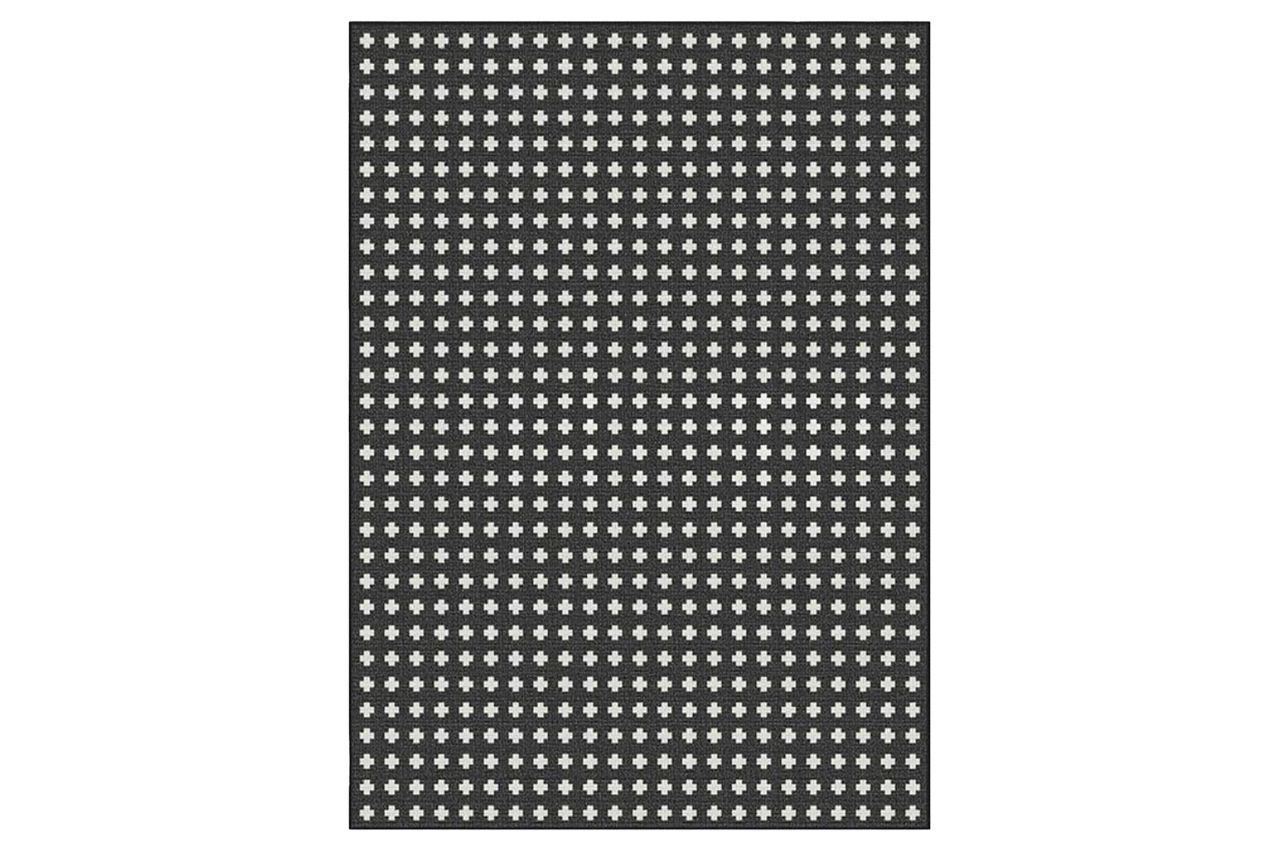 Adde Black Outdoor Rug Credit: Ruggable