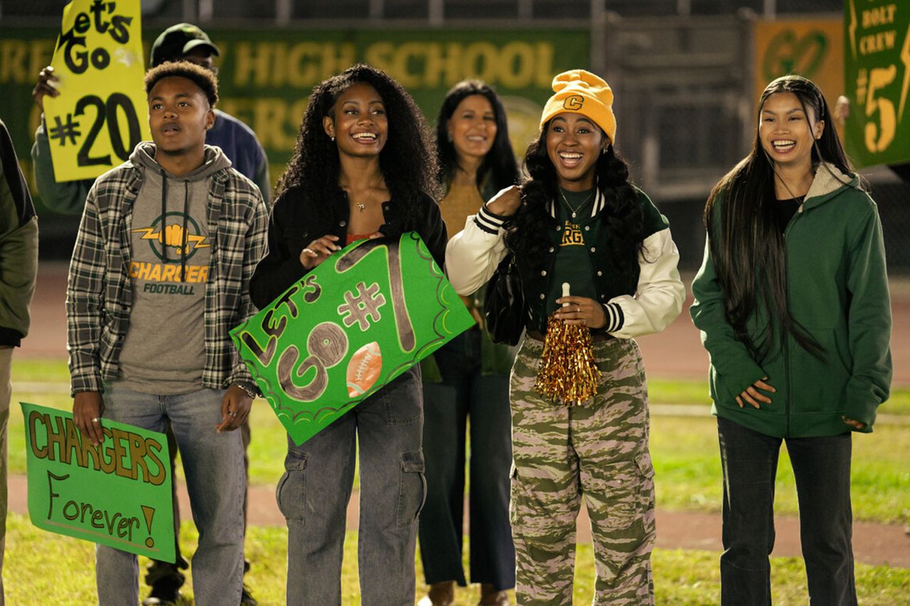 The cast of ‘All American.’Credit: Troy Harvey/The CW