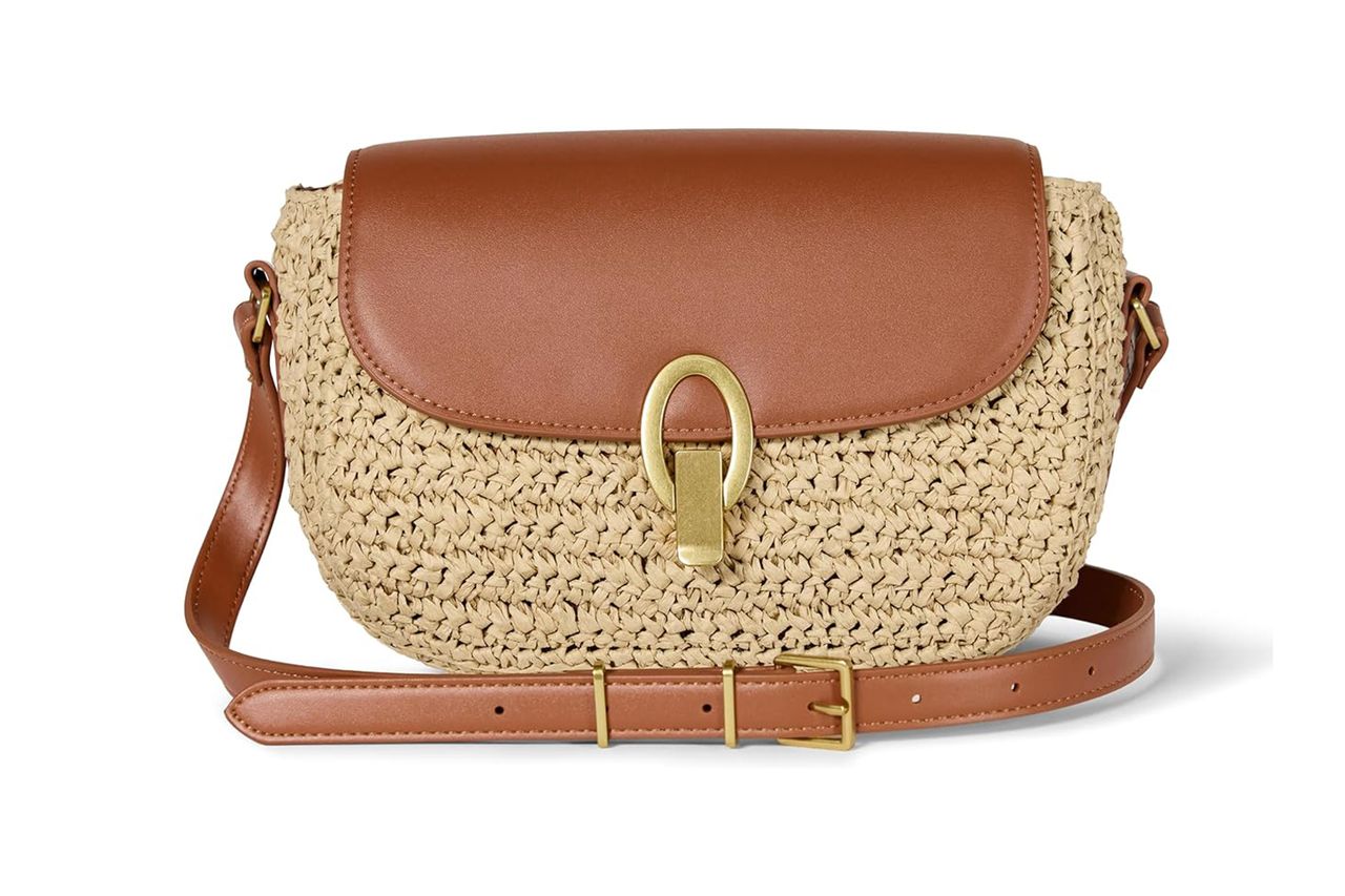 Amazon Essentials Crossbody Flap Bag Credit: Amazon