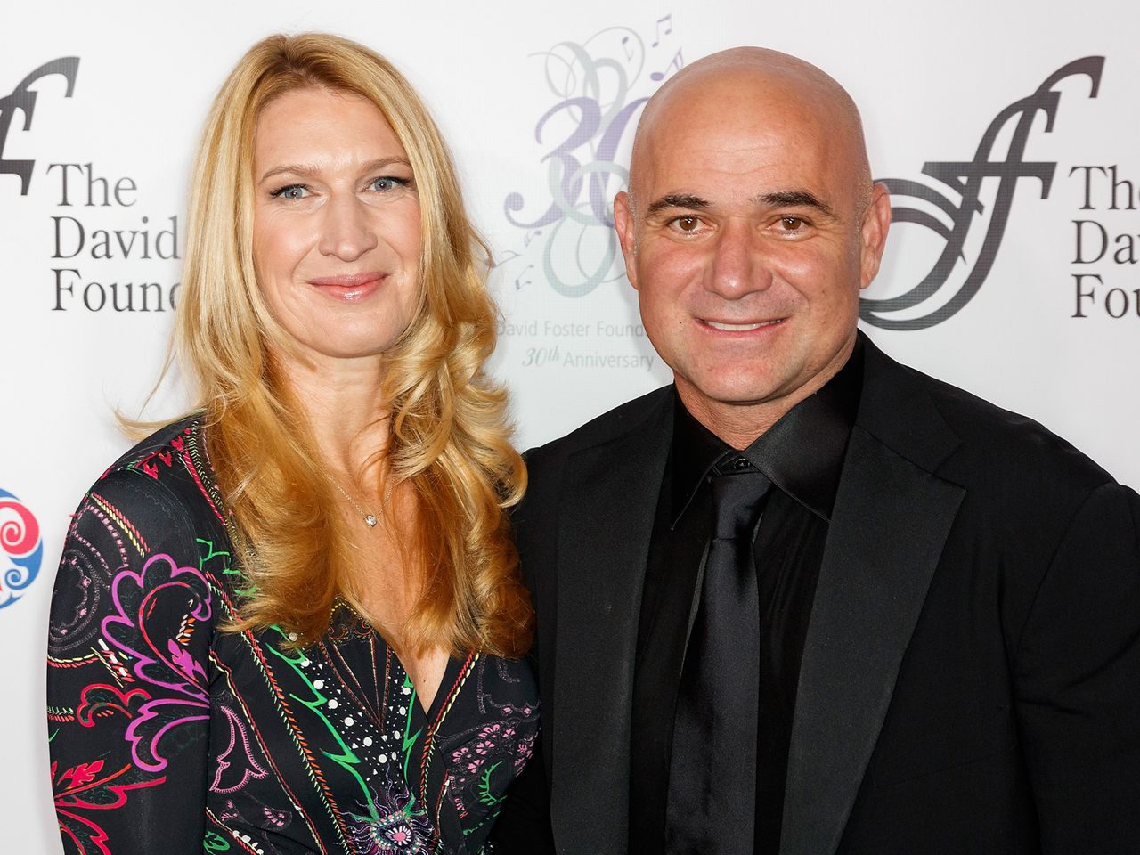 Steffi Graf and Andre Agassi arrive for the David Foster Foundation Gala in 2017 Steffi Graf and Andre Agassi arrive for the David Foster Foundation Gala in 2017Credit: Andrew Chin/Getty
