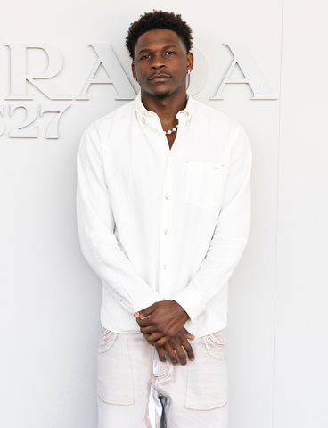 Anthony Edwards attends the Prada Spring/Summer 2027 Menswear Fashion Show at Fondazione Prada on June 21, 2026 in Milan, Italy. Anthony Edwards in June 2026Credit: Vittorio Zunino Celotto/Getty